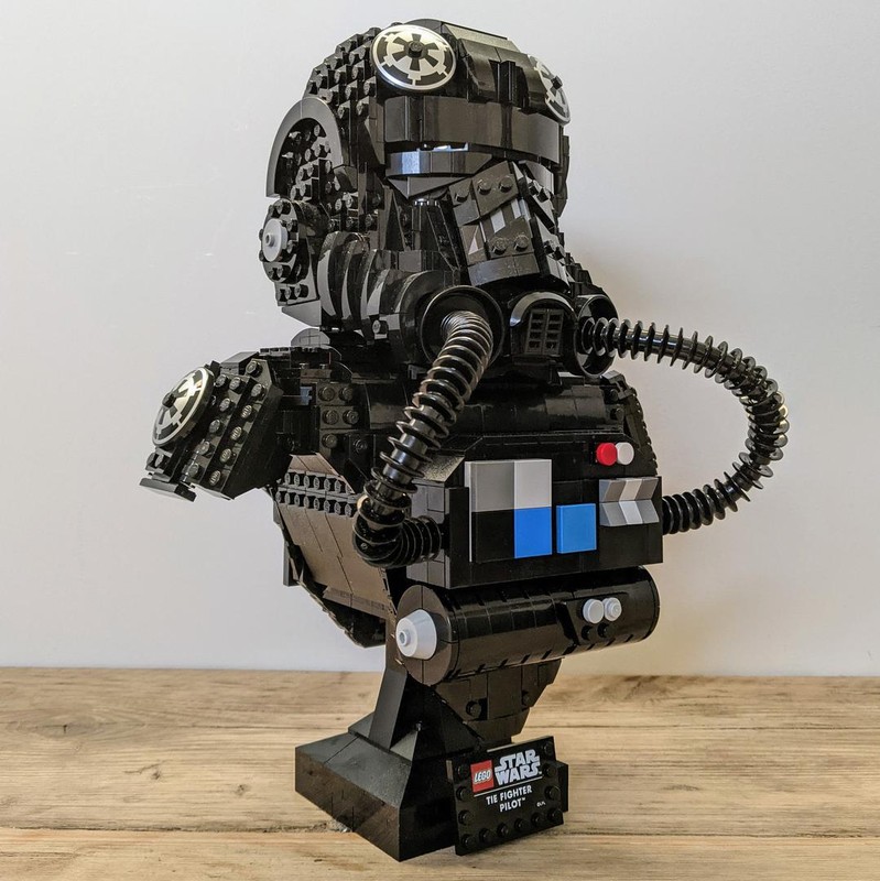 Lego Tie Pilot Bust Moc