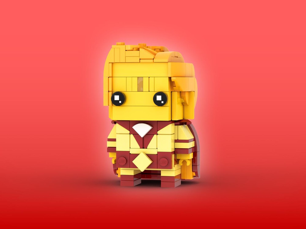 Lego Adam Warlock Brickheadz LEGO MOC - Guardians of the Galaxy Vol. 3