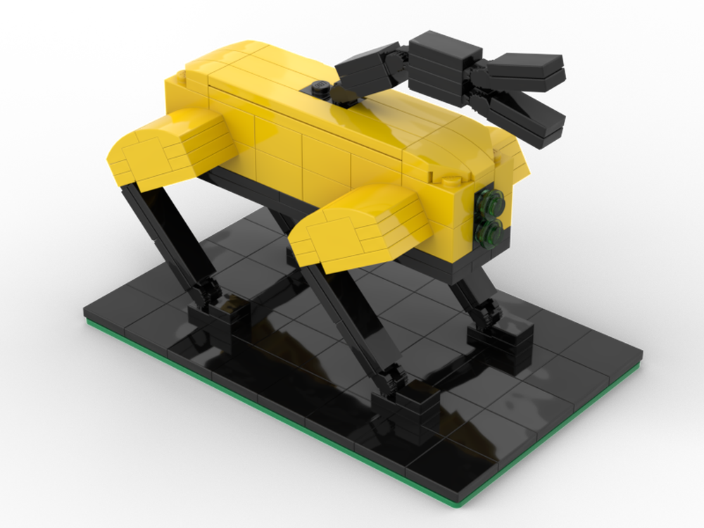 Lego Boston Dynamics SPOT with robotic arm