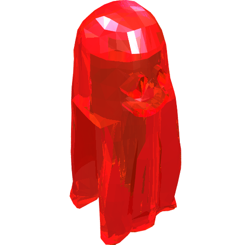 Lego Costume Ghost Shroud / Trans-Red