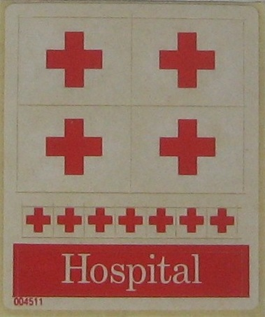 Lego Sticker Sheet for Sets 363-1, 555-1