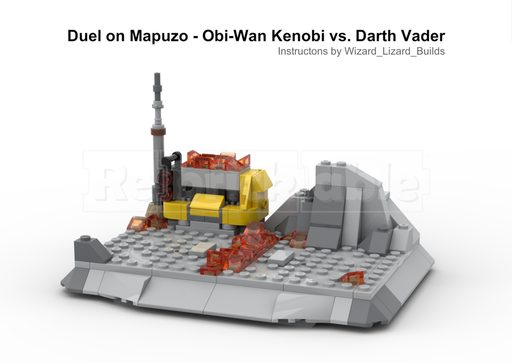 Lego Duel on Mapuzo Moc Build 75334 set