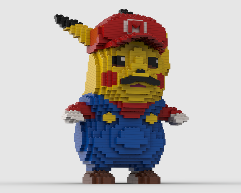 Lego Pika Mario