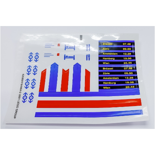Lego Sticker Sheet for Set 10001-1
