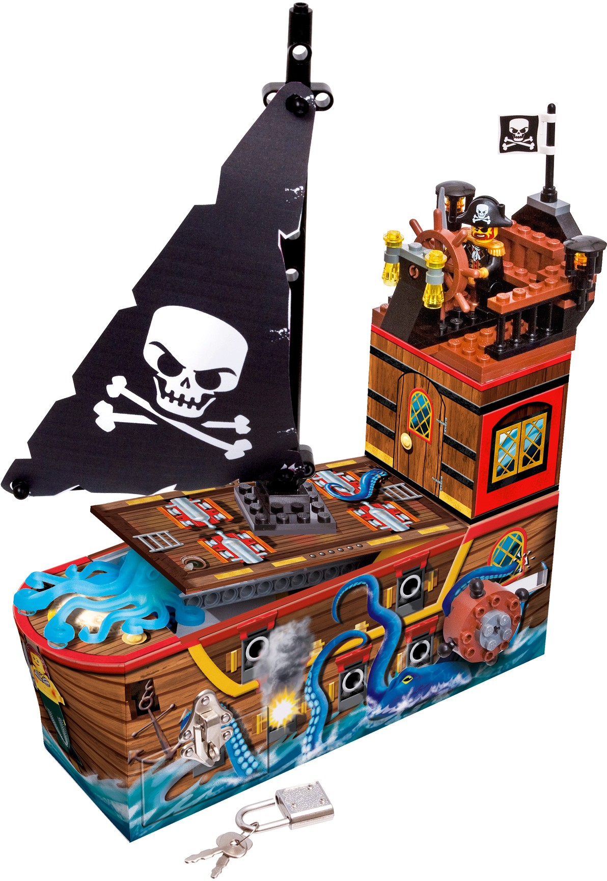 Lego Pirates Coin Bank