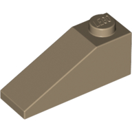 Lego Slope 33° 3 x 1 / Dark Tan