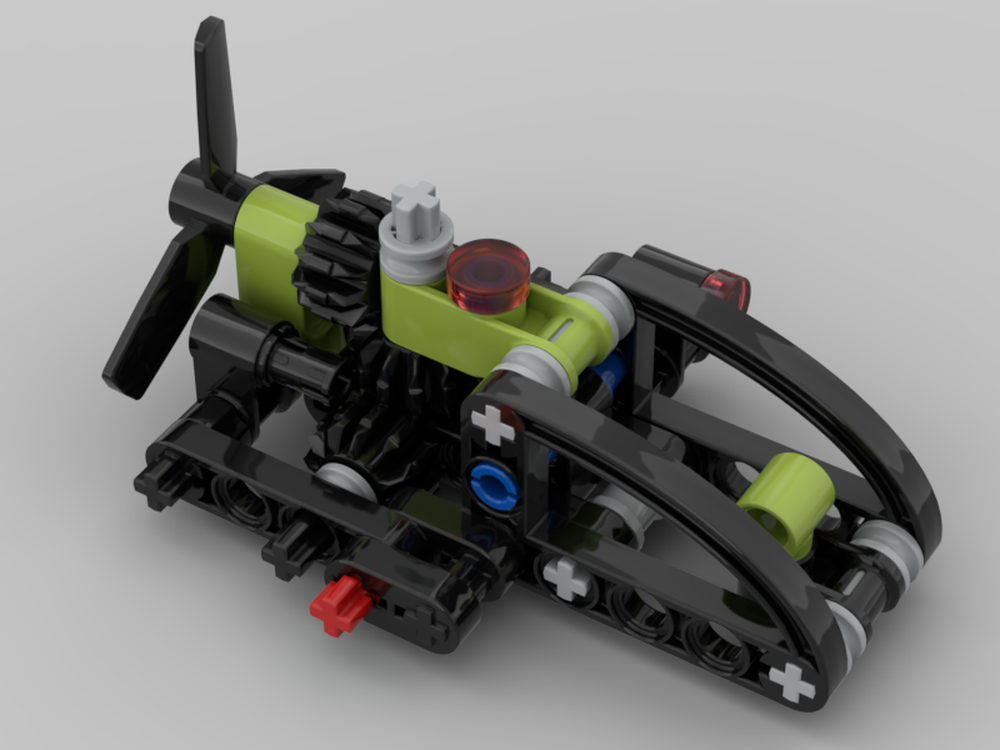Lego Hovercraft with working propeller