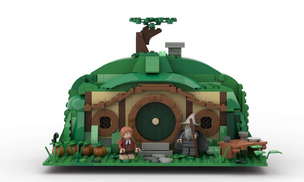 Lego hobbit hole