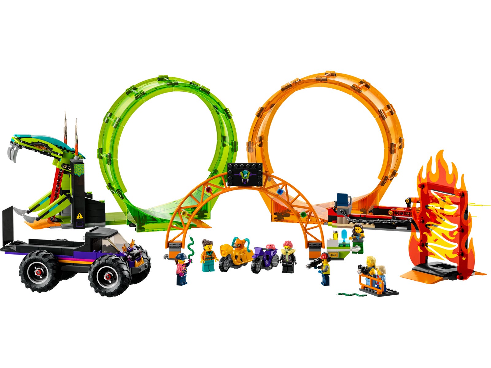 Lego Double Loop Stunt Arena