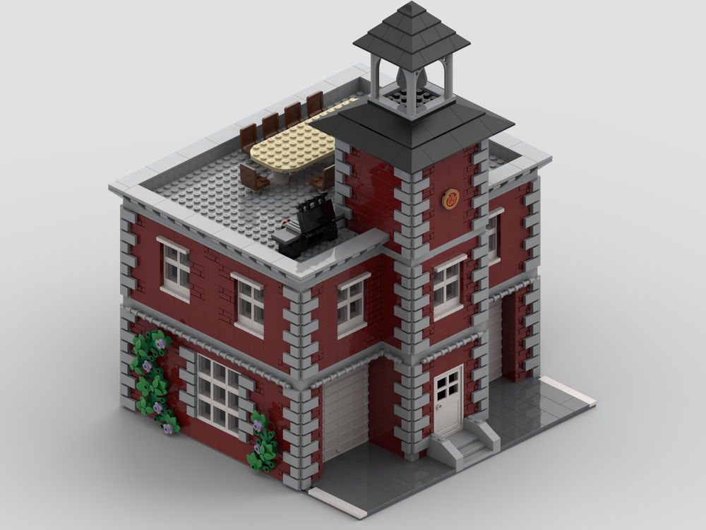 Lego Detached Fire Station