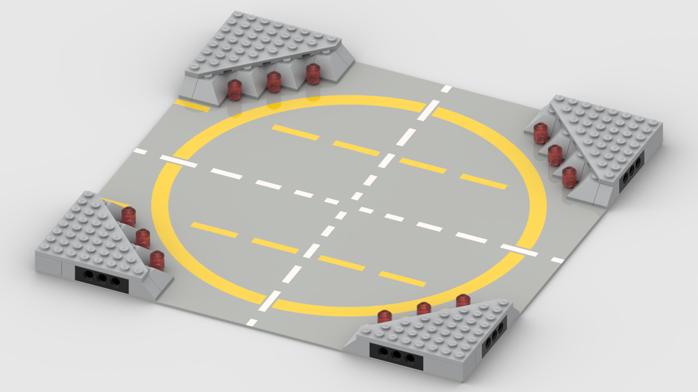 Lego Modular 32x32 Landing Pad