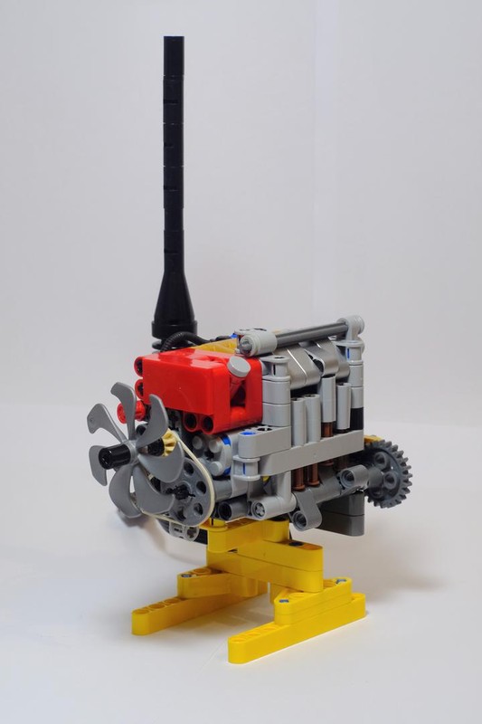 Lego Classic Tractor Engine