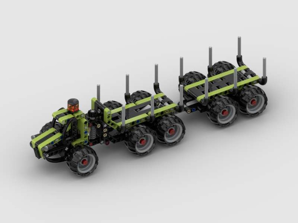 Lego Mini Dump Forest Truck