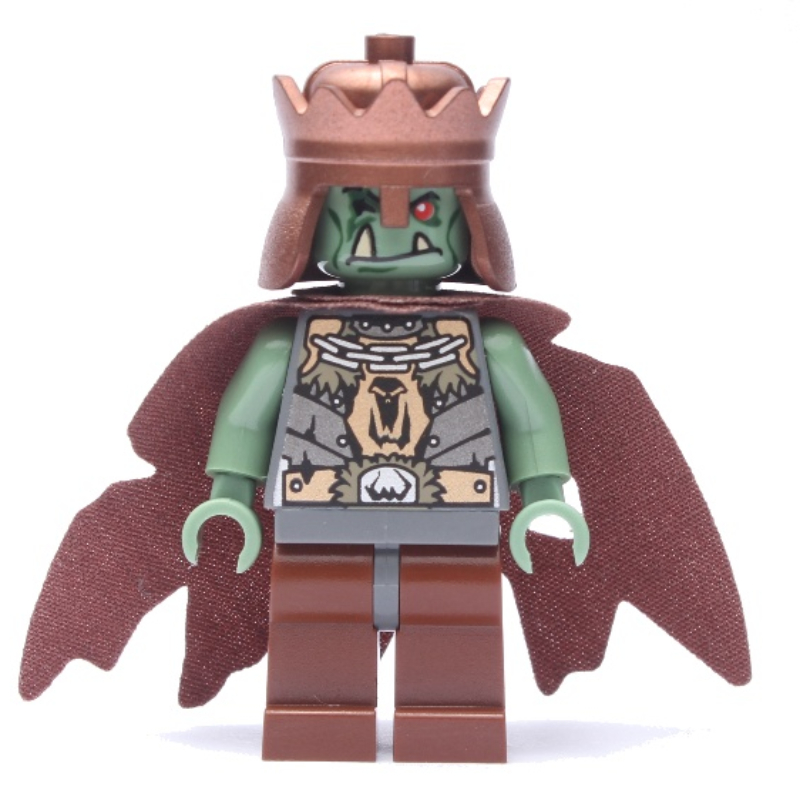 Lego Troll King, Metallic Copper Crown