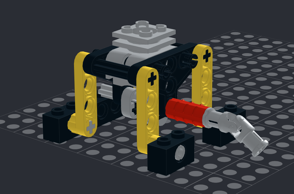 Lego Lawn Mower Engine