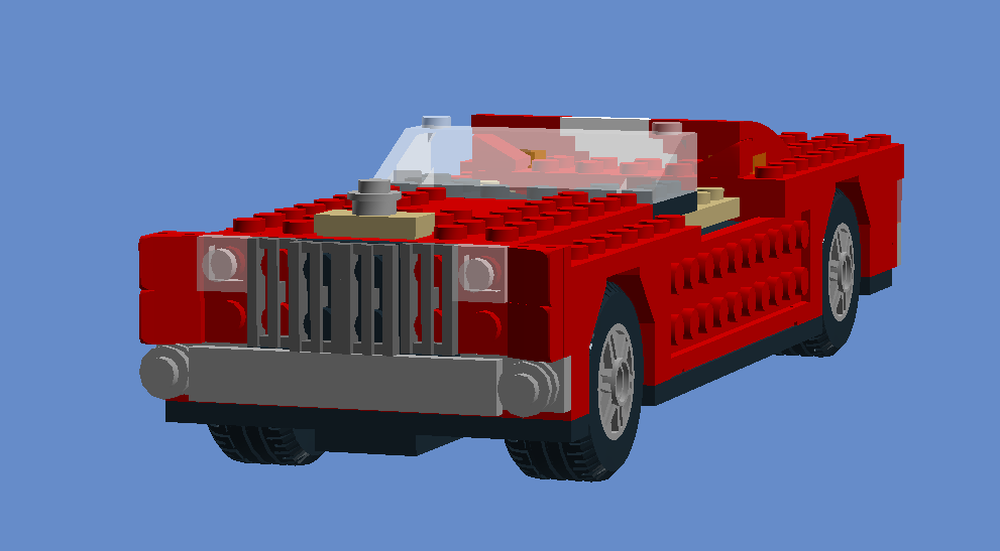 Lego 5867 Cadillac Fleetwood Convertible