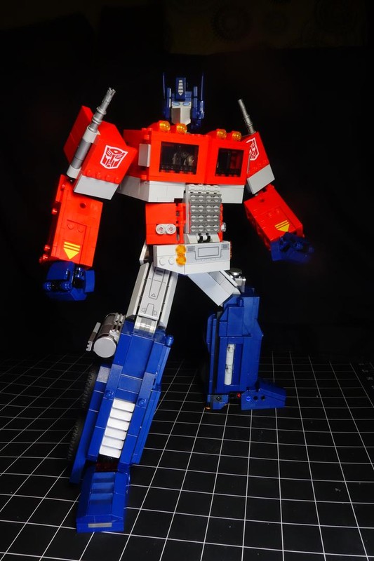 Lego Knees for Optimus Prime