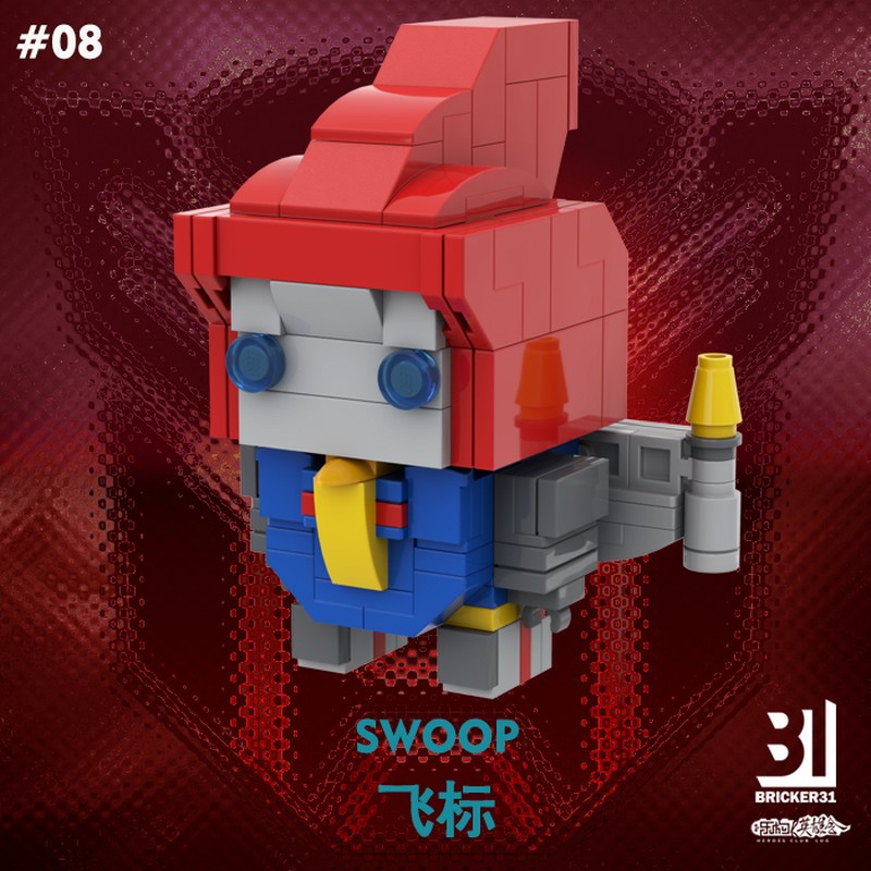 Lego MOC - Brickheadz SWOOP