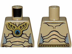 Lego Torso SW Geonosian Pattern (7959) / Dark Tan