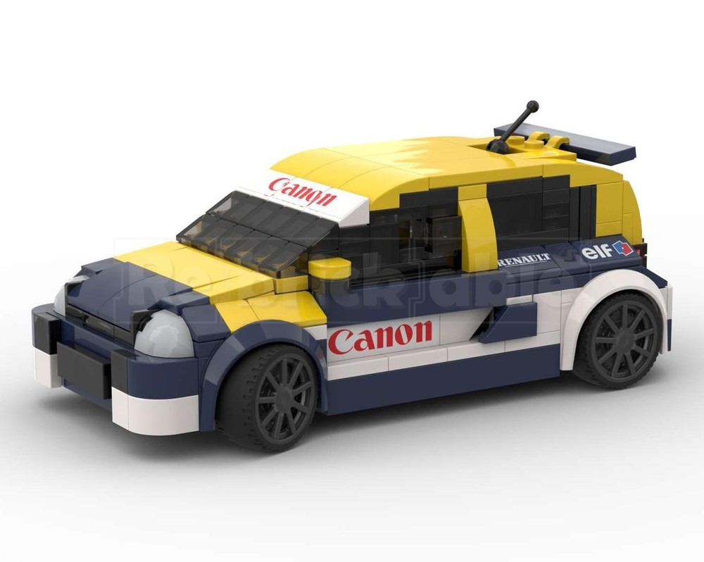 Lego Renault Clio V6 Phase 1 Race Car