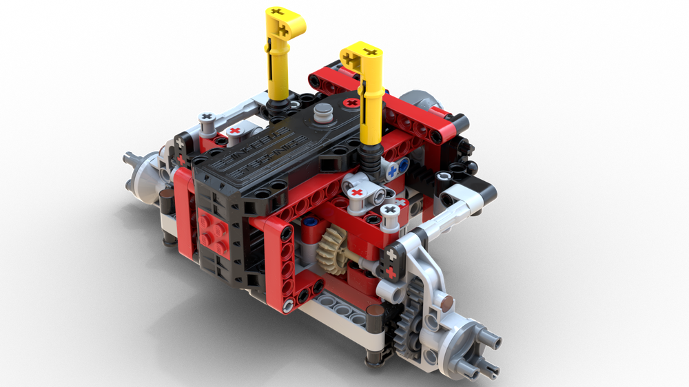 Lego 9398/41999 Axle with Buggy motor