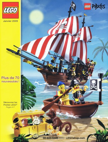 Lego 2009 Shop at Home - January French