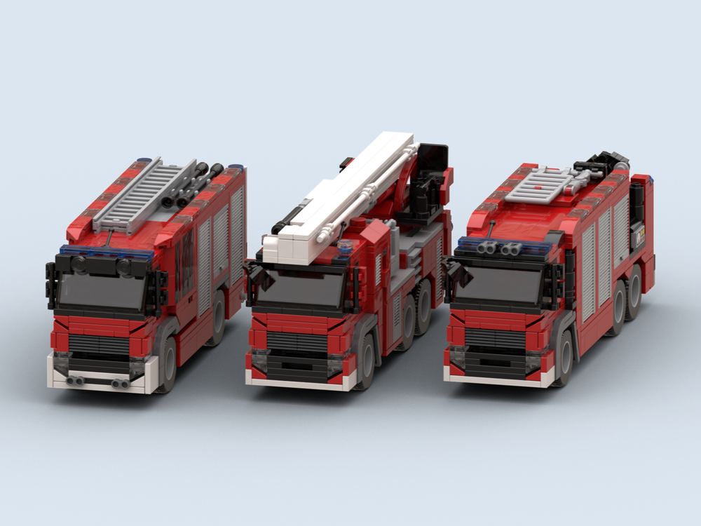 Lego Fryslân Fire Vehicles Pack