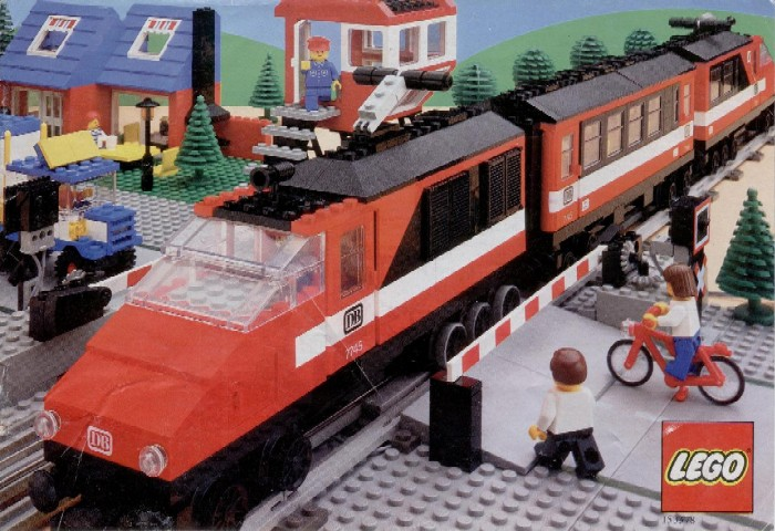 Lego 1986 Medium Train European ((UK/F/B) 153378)