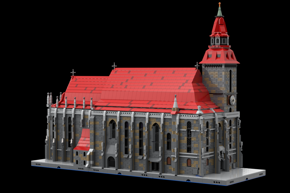 Lego Black Church of Brasov Romania