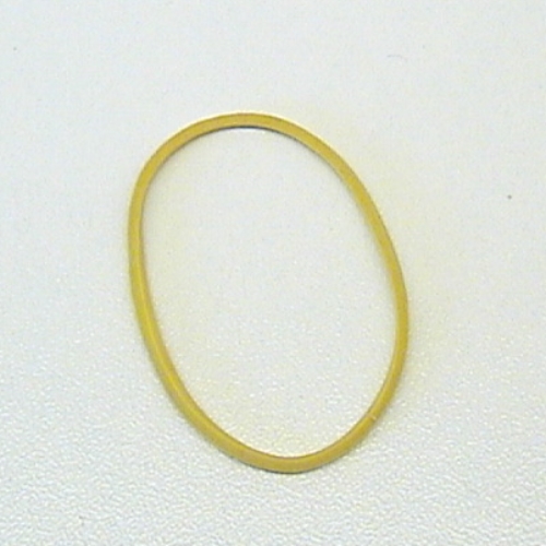 Lego Rubber Band Medium (Square Cross Section) / Yellow