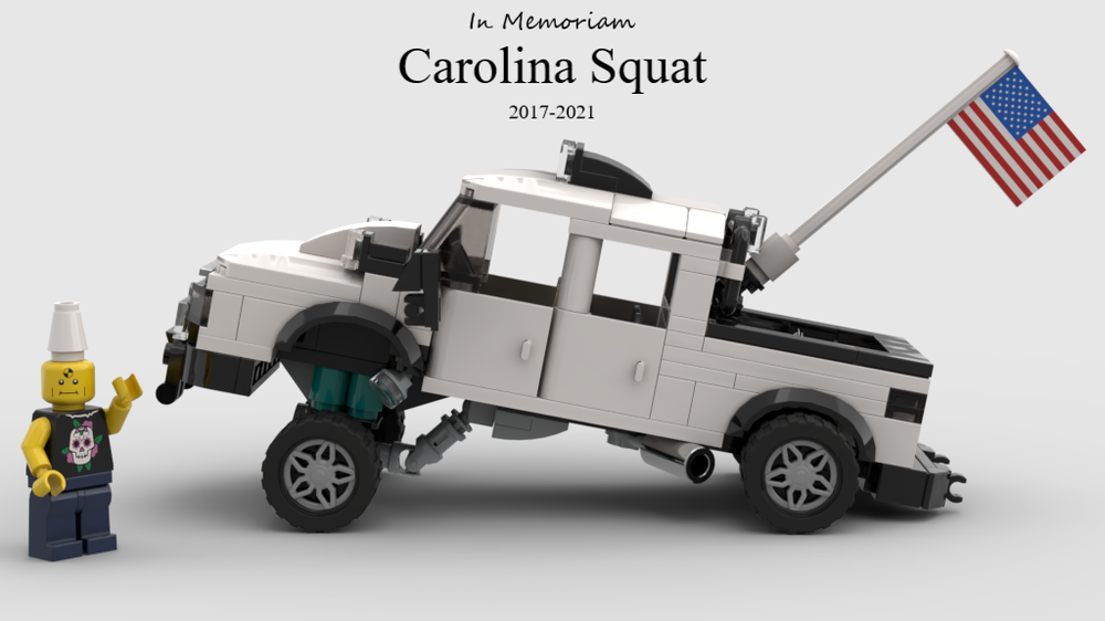 Lego Carolina Squat Truck
