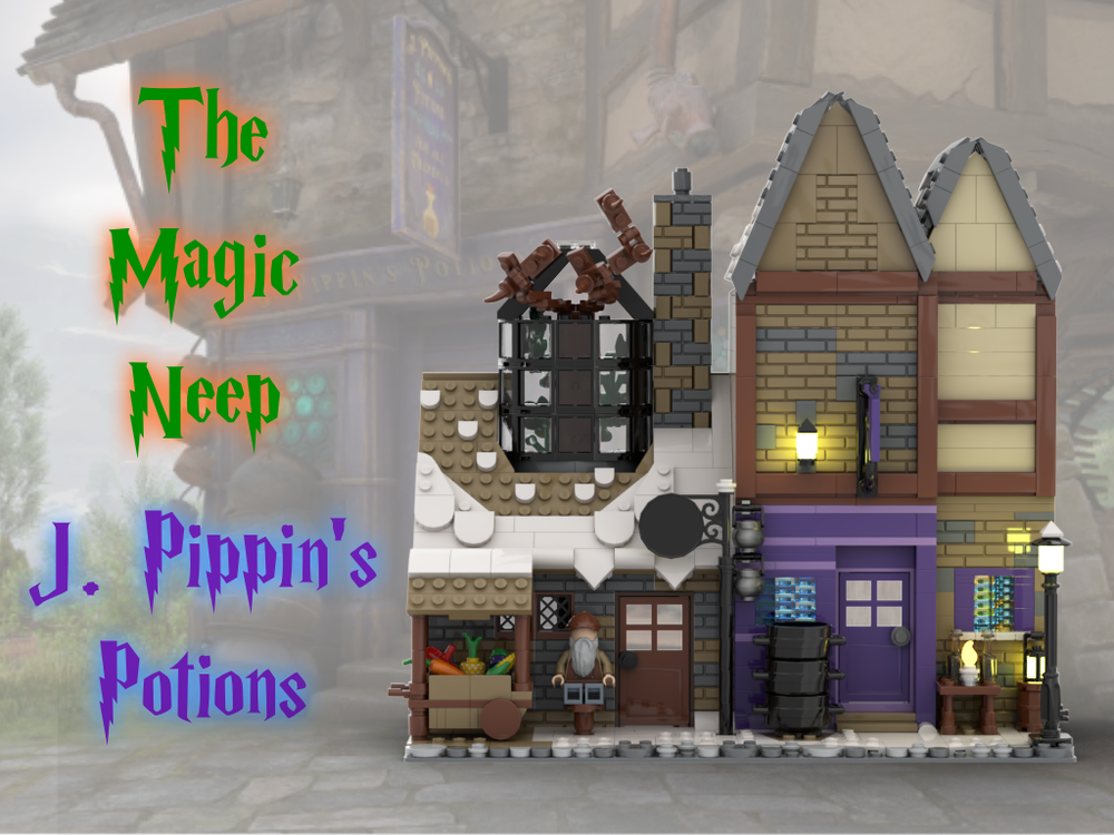 Lego Hogsmeade Village: The Magic Neep and J. Pippin's Potions