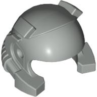Lego Helmet with Breathing Apparatus and Headlights / Light Gray