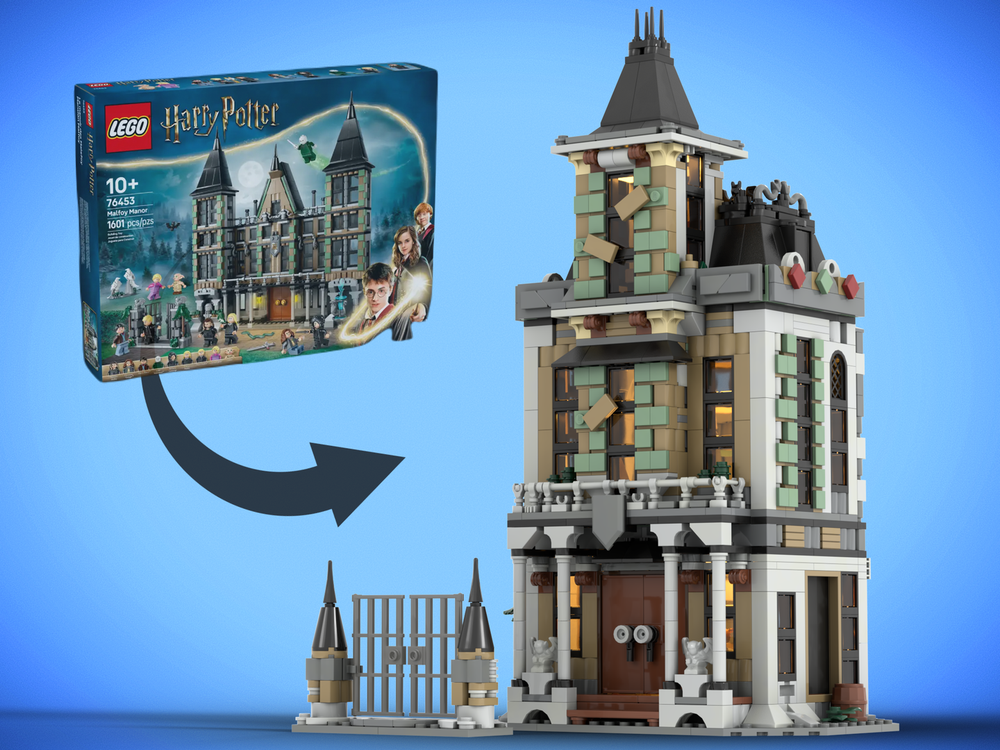 Lego Haunted Mansion - Alternate Build of Malfoy Manor 76453