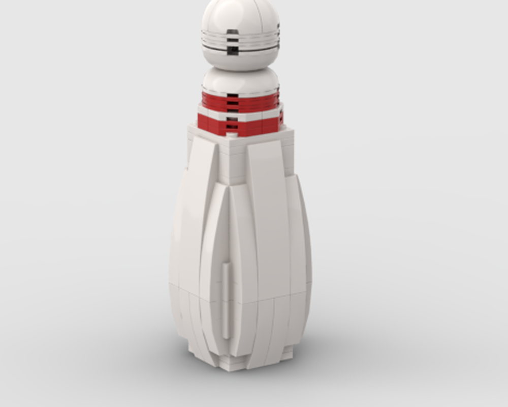 Lego bowling pin