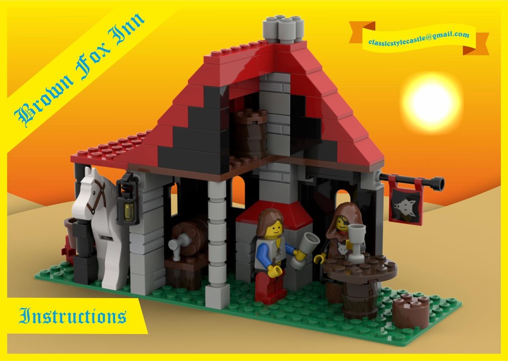 Lego Brown Fox Inn