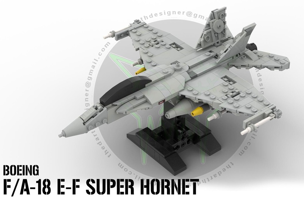 Lego Boeing | F/A-18 E/F Super Hornet - 1:70 Scale