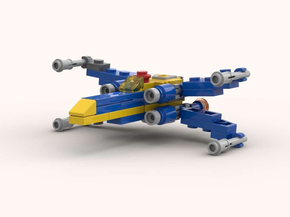 Lego 30051 X-wing Classic Space MOD