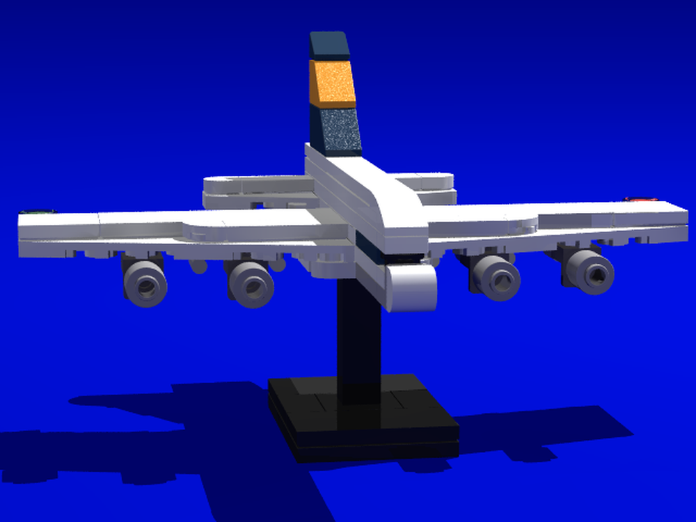 Lego Airbus A380 Lufthansa Livery