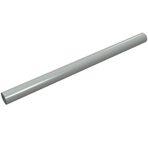 Lego Hose, Pneumatic 4mm D. 1.875L / 1.5cm / Light Gray