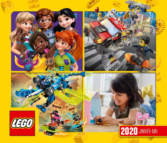Lego 2020 Large French January - May (630.1530-FR 630.1512 FR for BLX)