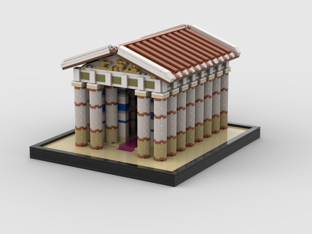 Lego Greek ancient temple
