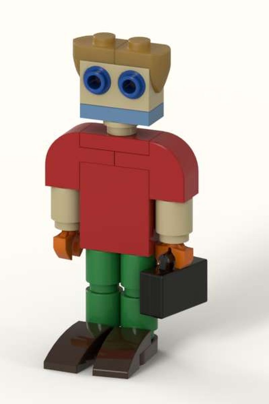 Lego Pandemic Businessman