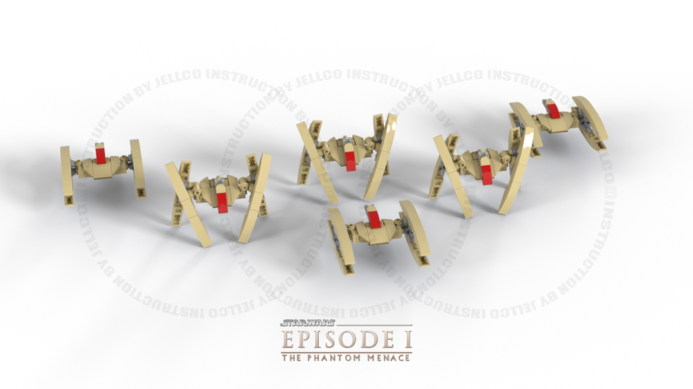 Lego Ultramicro Vulture Droid Starfighters : Episode I The Phantom menace