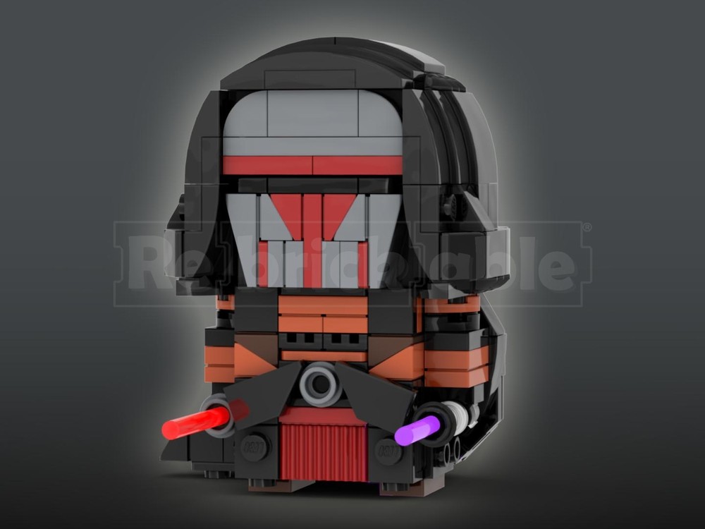 Lego Darth Revan Brickheadz LEGO MOC - Knights of the Old Republic