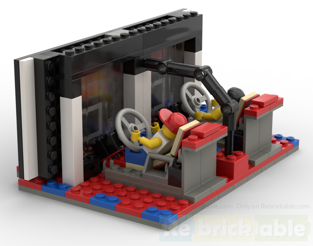 Lego 3432 Racing simulator