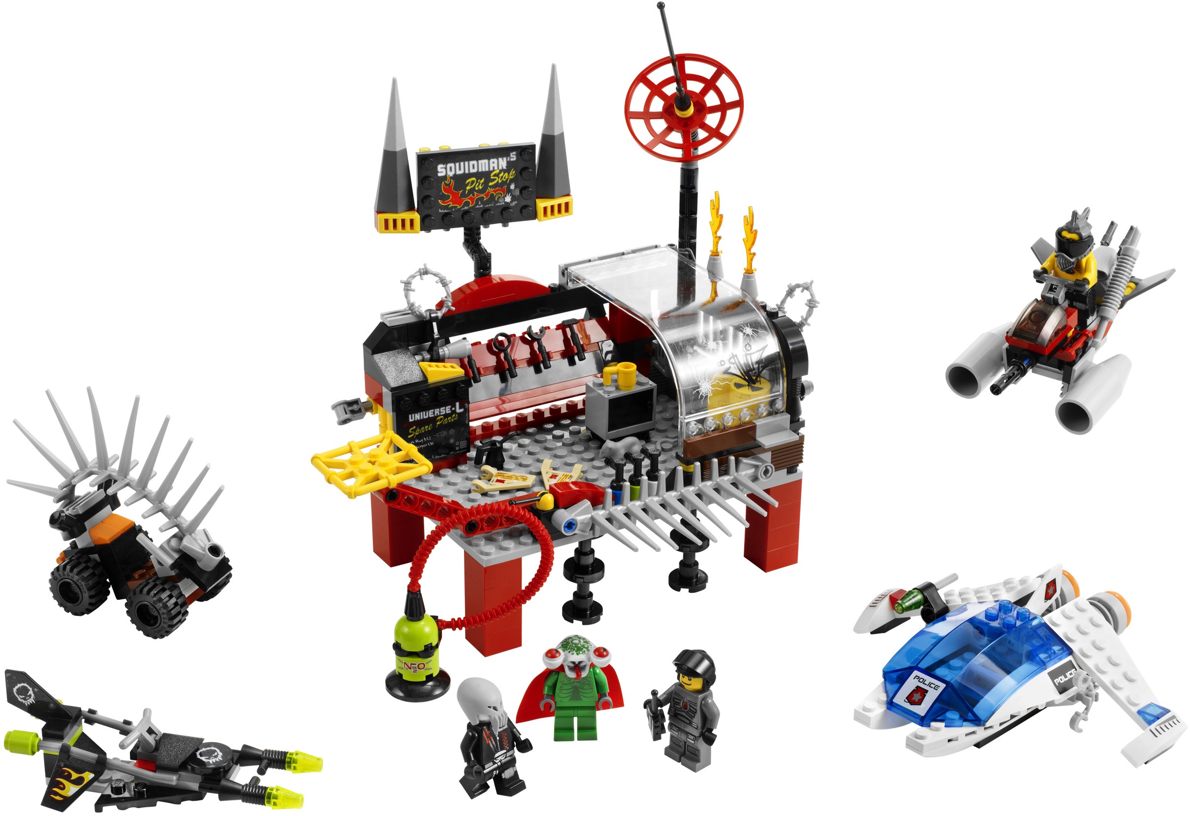 Lego Squidman's Pitstop