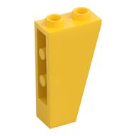 Lego Brick Sloped Inverted 75° 2 x 1 x 3 / Yellow