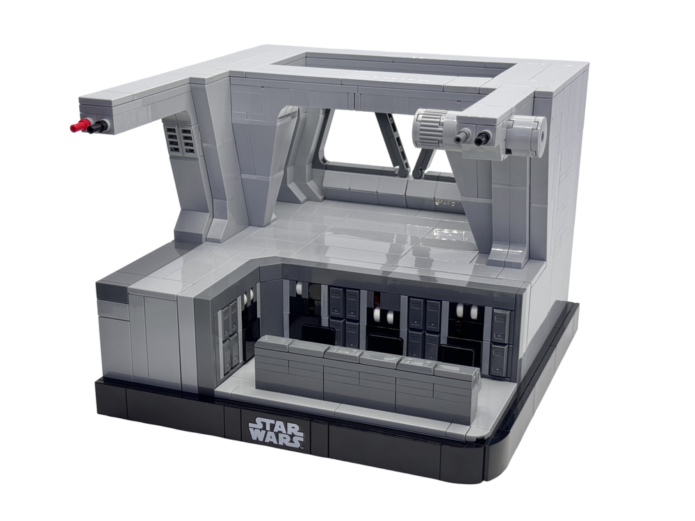 Lego Star-Destroyer Command Bridge Diorama MOC