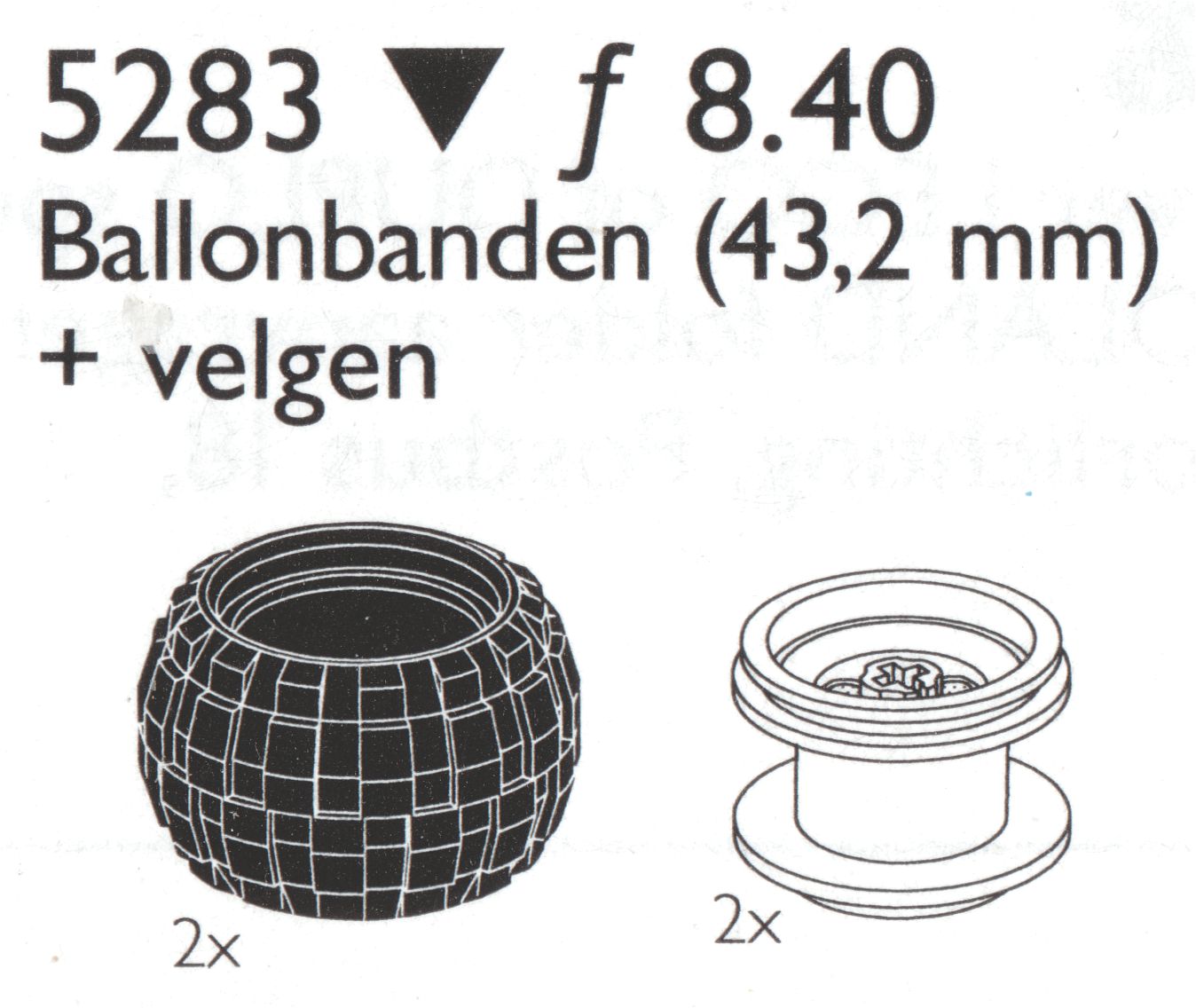 Lego Balloon Tires Small